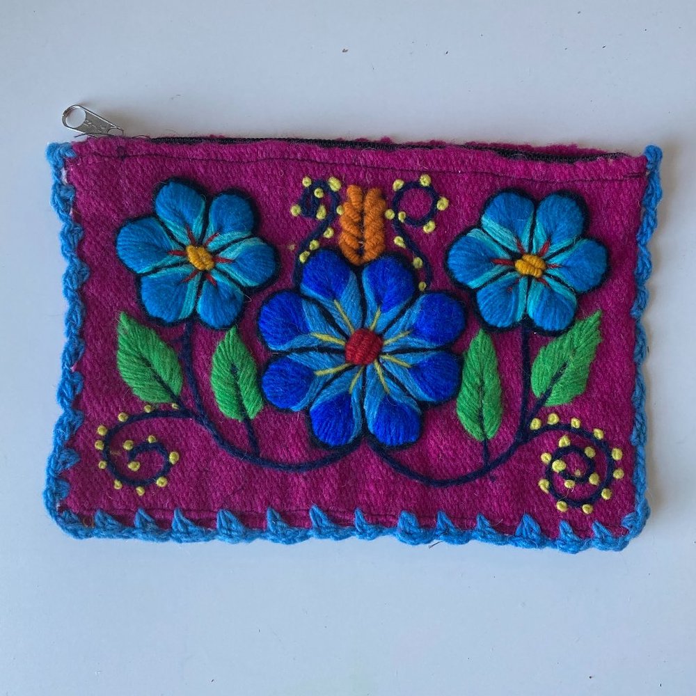 50% off bundles! Hand-crafted pouch from Peru